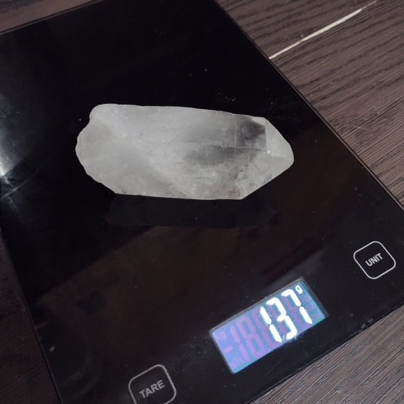 Clear Quartz Crystal 137g Chunk - Picture 5 of 5